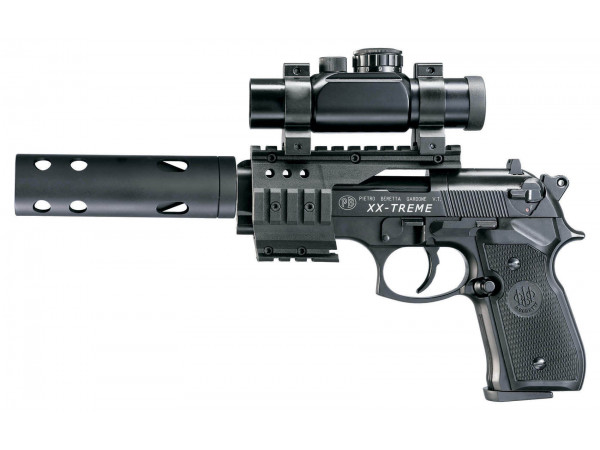 Pištoľ CO2 Beretta M92 FS XX-Treme, kal. 4,5mm diabolo